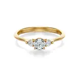 Pierścionek zaręczynowy z diamentami AJPZ_086